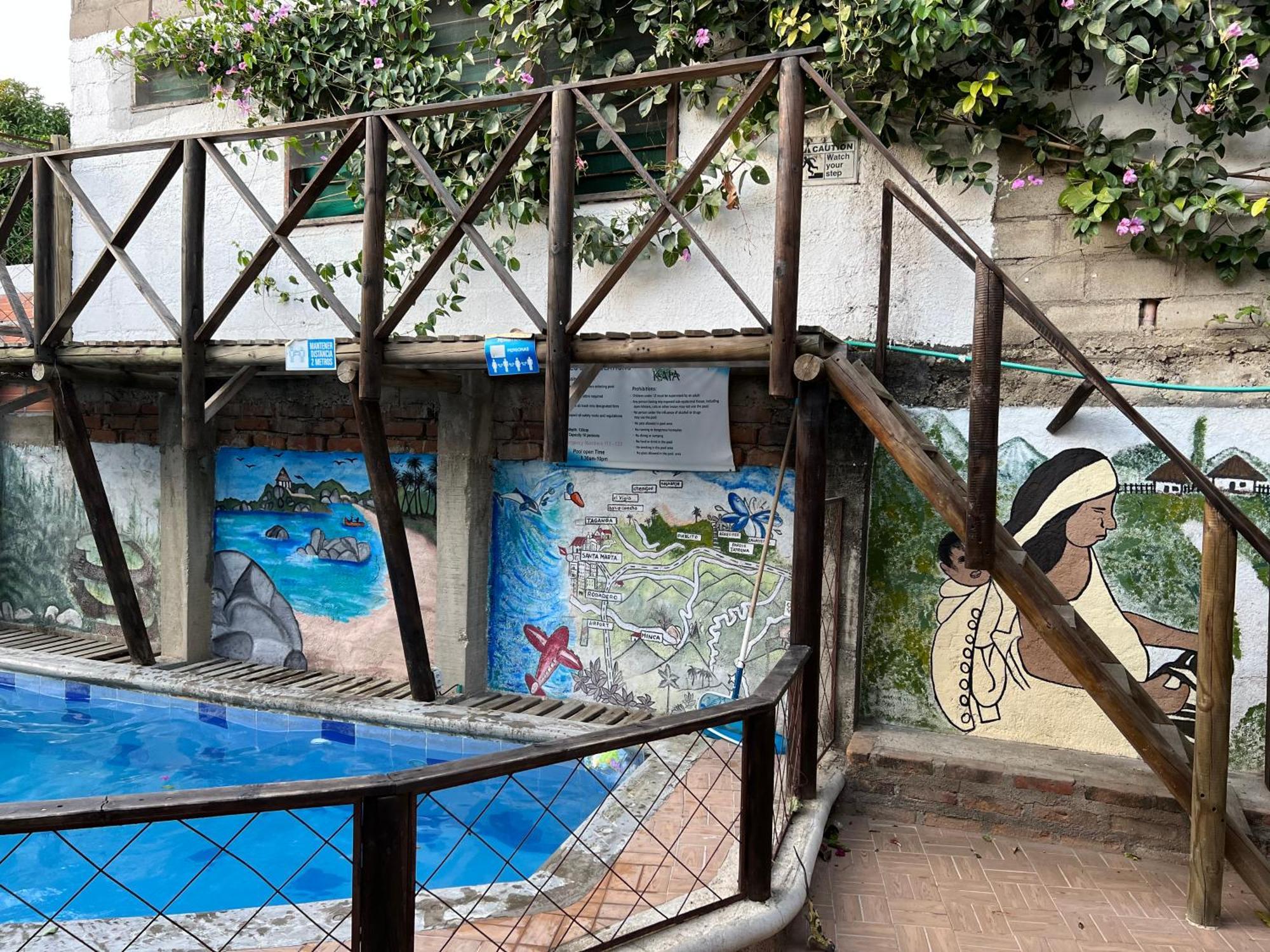 Hostal Kaia Santa Marta  Buitenkant foto